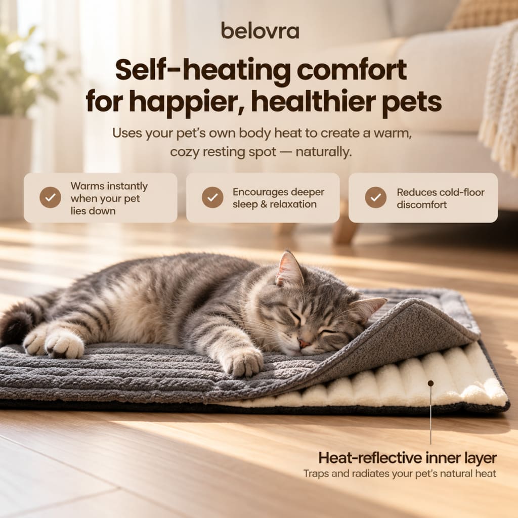Stop the Heat Drain That’s Making Your Cat Stiff, Curled, and Cold